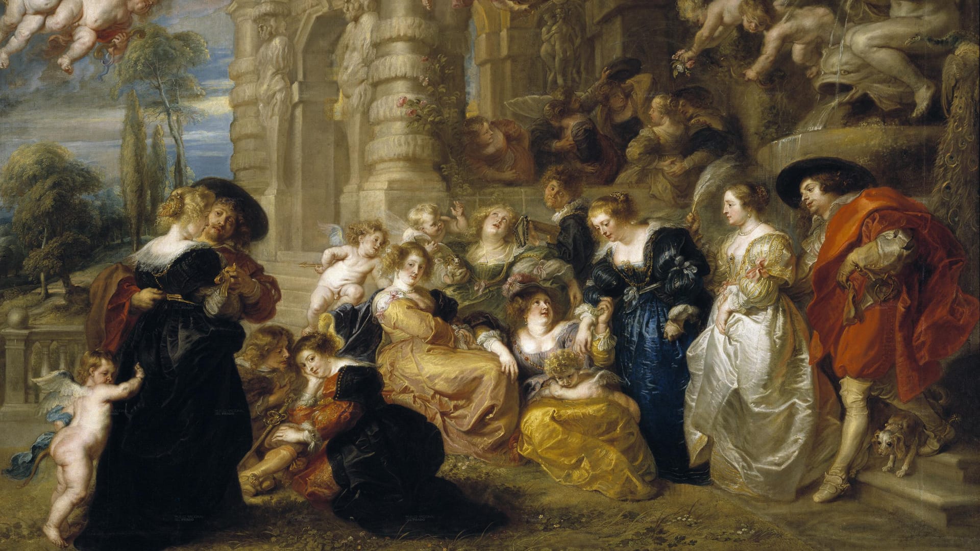 El jardín del amor Rubens lou